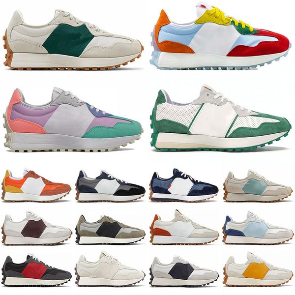 

327 b327 327s casual shoes for men women designer casablanca green pastel denim navy black moonbeam blue grey rain cloud violet aluminum sne