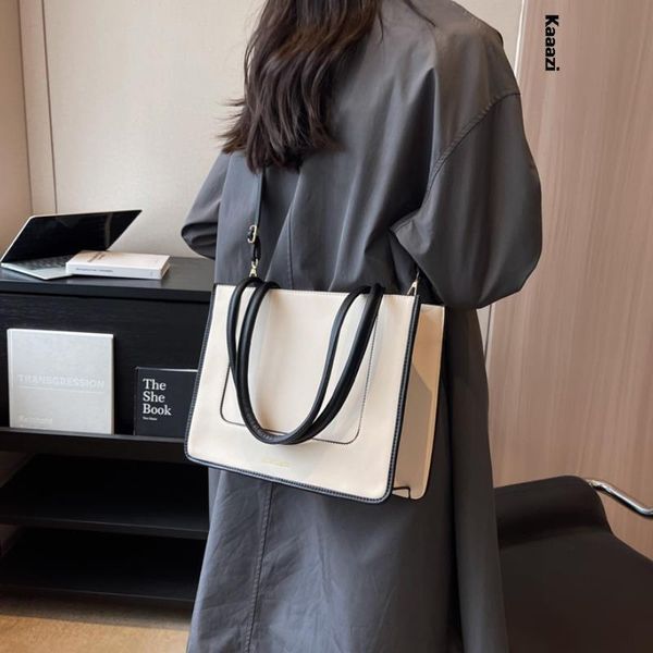 

evening bags women work purses handbags 2023 luxury underarm shoulder leather school tote bag designer large capacity versatile 230824