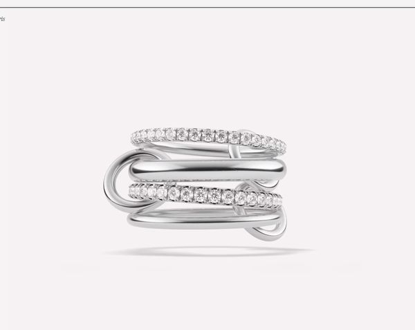 

spinelli kilcollin rings custom libra gris tigris brand designer new in luxury fine jewelry yellow gold diamond designer jewelry, Silver