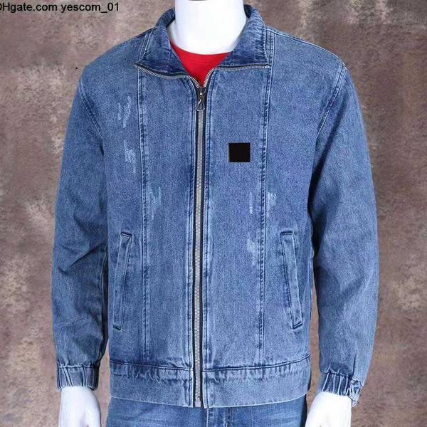

man jackets denim designer mens jeans coats spring autumn streetwears jacket windbreaker long sleeves fashion m-3xl, Black;brown