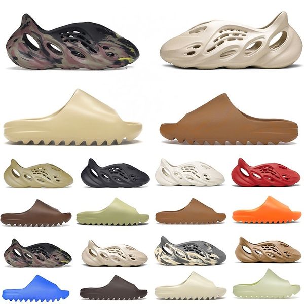 

designer slides foam runner slippers slider adilette 22 onyx pure bone mineral blue vermillion glow green resin orange rubber slipper sandal