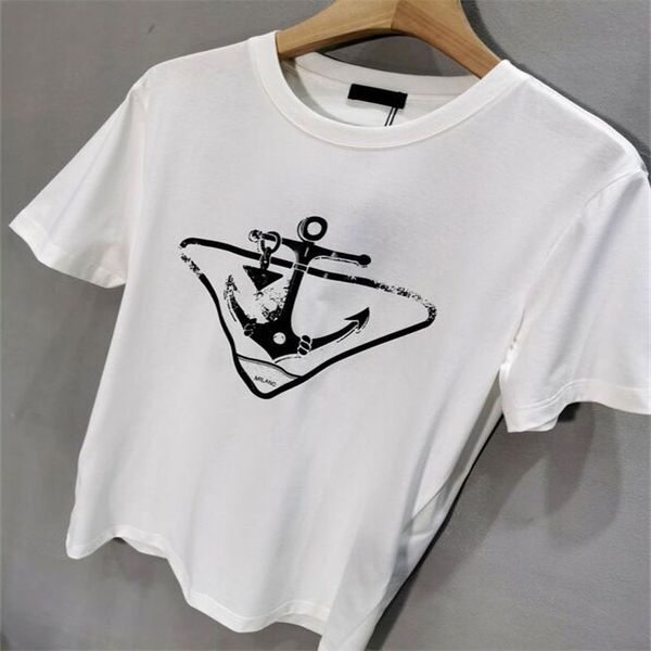

2023ss hip hop muscle fit curved hem white cotton custom printing men women t shirt casual quantity trend short sleeve sweatshirt 1f2s1, Black;brown
