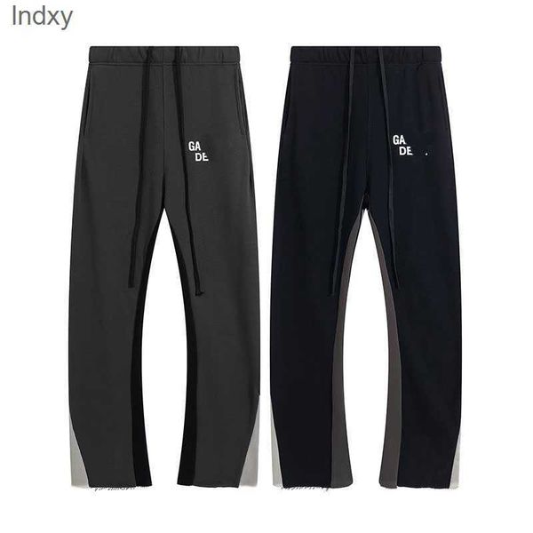 

godlikeu men's grey black designer street pant loose jogger man straight trousers