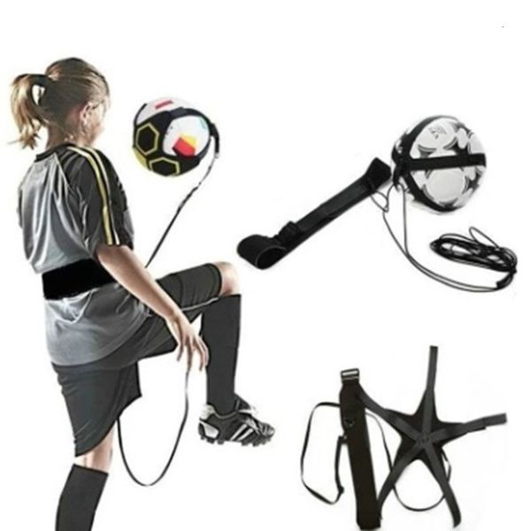 

other sporting goods soccer ball juggle bag children auxiliary circling belt kick soccer trainer football kick kids football training equipm