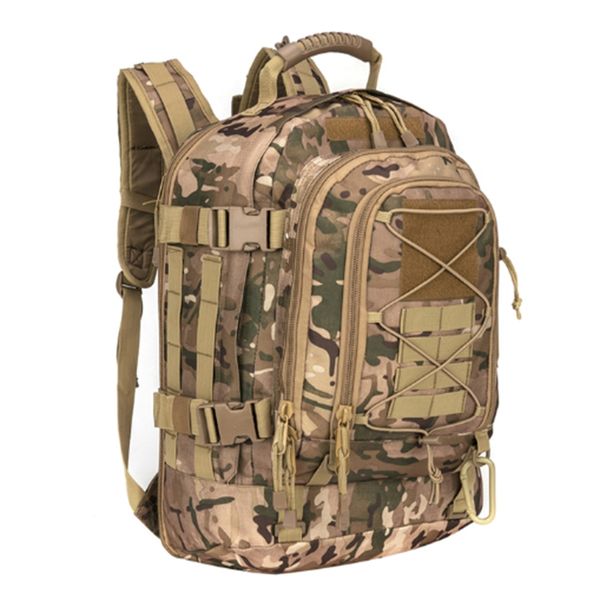 

60l men military tactical backpack army hiking climbing bag outdoor waterproof sports travel bags camping hunting rucksack a11
