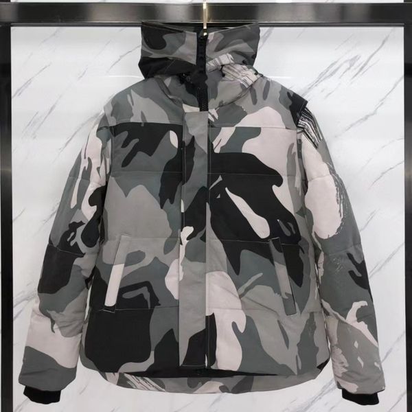 

goose down jacket men's parka autumn and winter coat thickened for warmth, Black