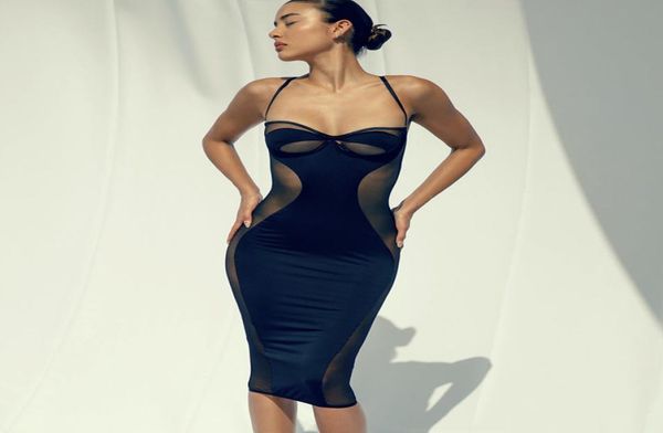 

casual dresses dress hollow out spaghetti strap bodycon maxi for women backless cut split cocktail clubwearcasual6211871, Black;gray