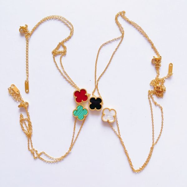 

price 4 pieces set packages rose gold necklace vintage pendant, Silver