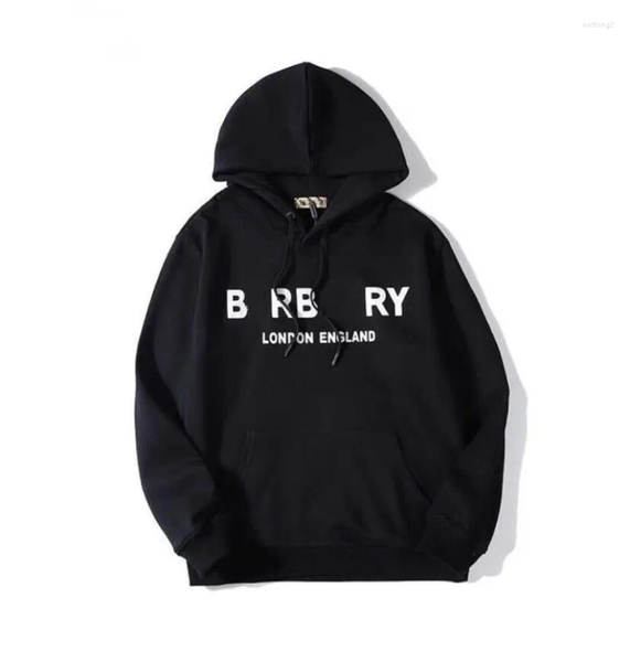 

men's hoodies designers mens women letter hoodie street autumn winter hooded pullover fashion sweatshirts loose jumper clothing size, Black