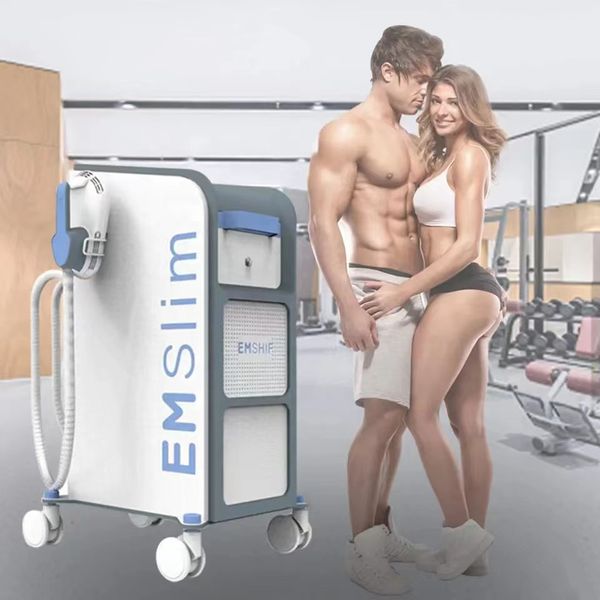 

2023 4 handles 7 tesla rf ems buttock build sculpting burn fat electric muscle stimulator slimming machine