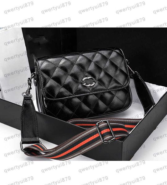 

qwertyui879 mini crossbody women's fashion small fragrance bag handbag makeup storage bag ringer lattice designer bag flag purse portab