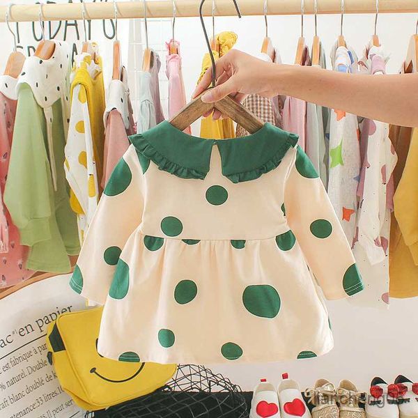 

girl's dresses cute lovely baby infant girls dress floral bear dress spring autumn 2 years old kids toddler child clothing dresses r230, Red;yellow