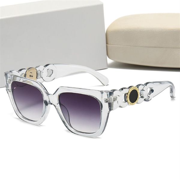 

luxury sunglasses for man woman designer goggle beach sun glasses retro small frame luxury design uv400 with bo2266, White;black