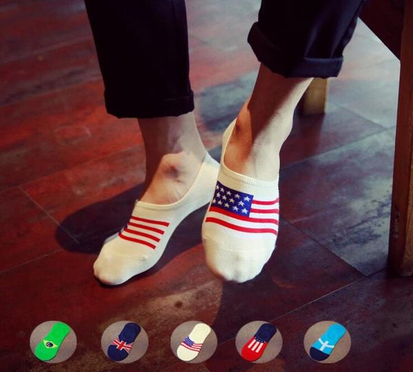 

new summer cotton nonslip short socks skateboard hip hop maple flag print socks men039s street boat sock for male boy funny bo4796896, Black