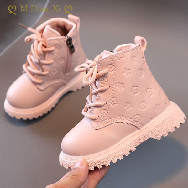 

boots children casual shoes autumn winter boys boots shoes fashion leather soft antislip sport running shoes girls boots kids shoes 230823, Black;grey