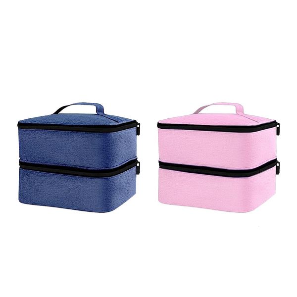 

other items nail polish organizer bag multipurpose with handle professional cosmetic holder for manicure sets lipsticks 230823