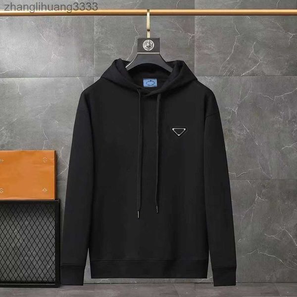 

designer hoodies mens sweatshirt luxury hoodie round neck warm long sleeve pullover fashion womens hoody casual pullover clothes, Black
