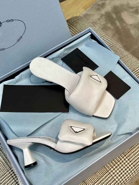 

summer soft padded nappa leather sandals shoes white black slip on slippers women rubber sole slides flats comfort walking eu35-40