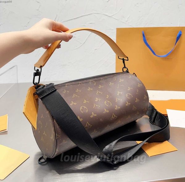 

evening bags soft polochon bag handbag designer womens men removable name tag shoulder bag crossbody bag messenger bag