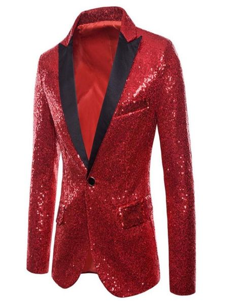 

monerffi mens shiny blazers jackets sequin glitter suit jacket men nightclub dj stage singer blazers wedding party overcoat male2113775, White;black