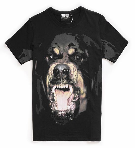

2022 summer fashion men039s tshirt loose shortsleeved tshirt women039s 3d printing dog portrait printing round neck coupl4491179, White;black