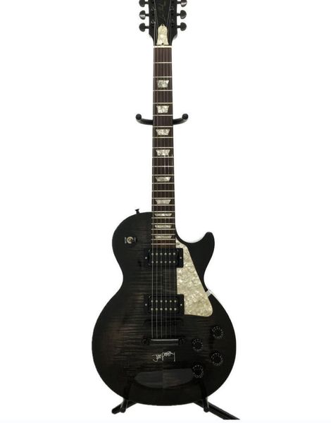 

joe perry electric guitar paul black hh joe as same of the pictures