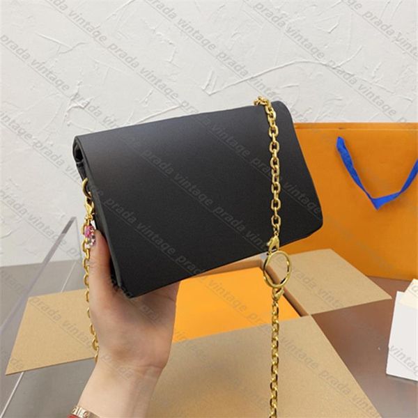 

genuine leather chain women's nylon shoulder bag pochette coussin tote luxury designer crossbody l evening bags h332w