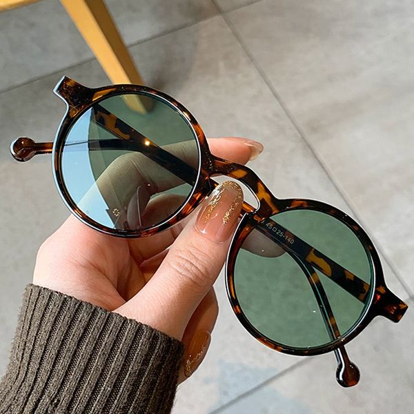 

sunglasses retro round women brand designer vintage sun glasses female black outdoor eyewear fashion ins style 230824, White;black