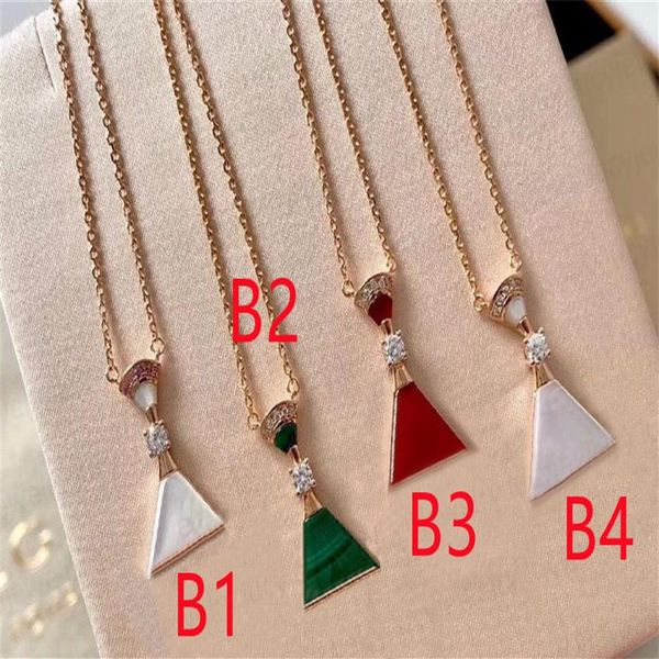 

designer pendant necklace classic stone fashion necklaces personality temperament 8 styles 63b, Silver