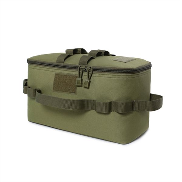 

outdoor camping gas tank storage bag large capacity ground nail tool bag gas canister picnic cookware utensils kit organizer a16