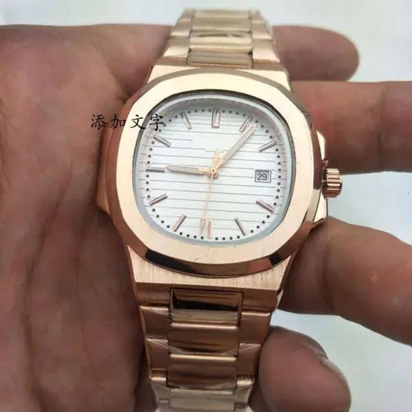 

waterproof watches cool men watch fashion wristwatches sports stainless steel quartz calendar mens watches gift, Slivery;black