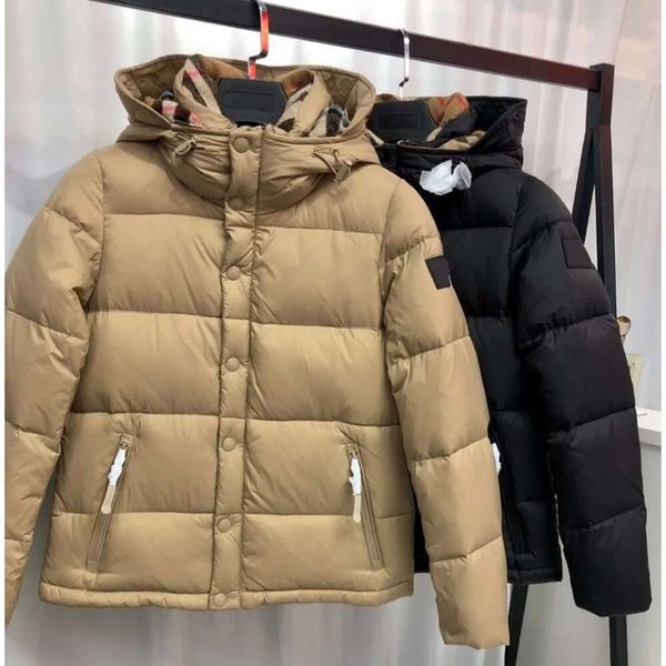 

designer down jacket vest for men women parker winter warm hooded coat parkas cotton jacket sleeve detachable vest size, Black