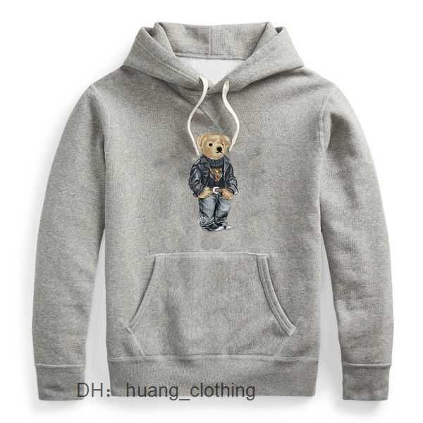 

polo ralphs hoodie designer men knits polos bear embroidery laurens pullover crewneck knitted long sleeve 3 mmdv, Black