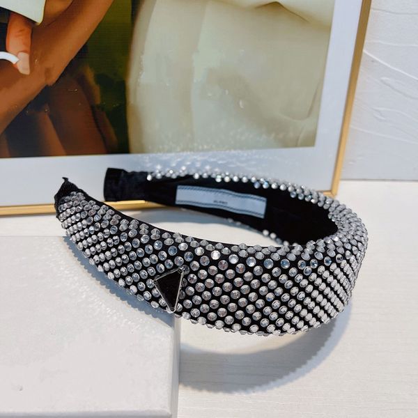 

with box new crystal luxury headbands big rectangle diamond fashion designer hair band ornament rhinestones women ladies headband accessorie