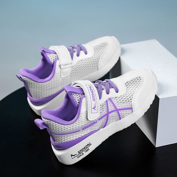 

sneakers fashion big girls casual summer spring mesh air shoes baby toddler sport pink for school size 28 37 230823, Black;red