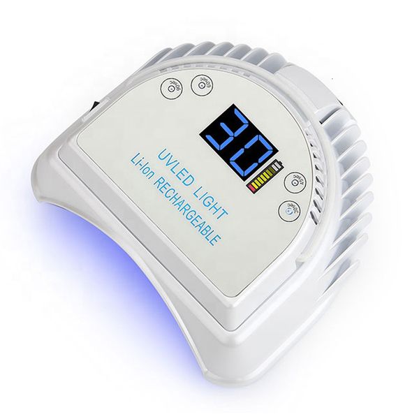 

nail dryers high power 64w nail lamp uv led nail dryer machine cordless battery for nail set art tools drying polish gel 56w wireless light