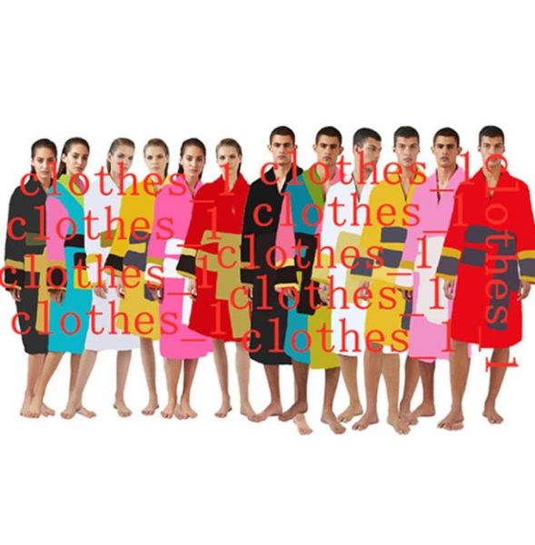 

mens sleepwear bathrobes 100 cotton night robe good quality sleep wear fashion luxury robes breathable elegant women cloth9619239, Black;brown