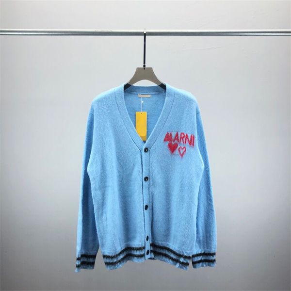 

men's plus size sweaters double-sided letter jacquard pullover knitwear comfortable fashion men's and women's pure cotton kni