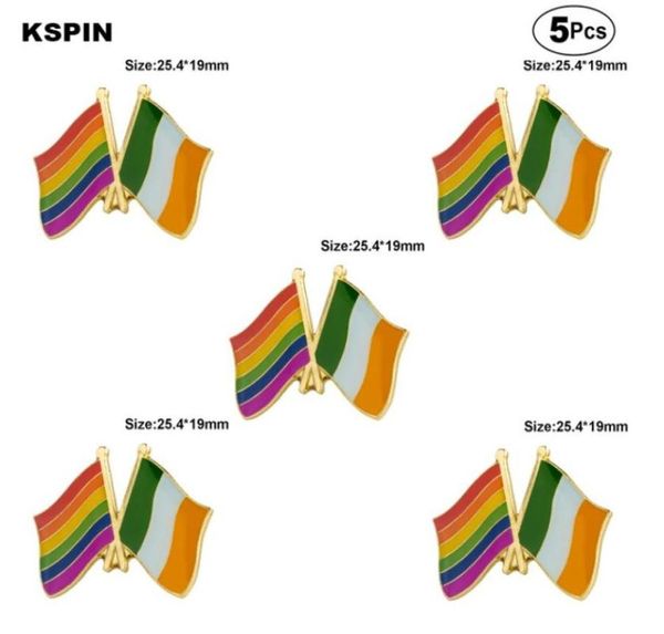 

rainbow ireland brooches lapel pin flag badge brooch pins badges 5pcs a lot23478663850507, Black