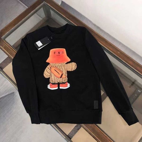 

designer sweater mens sweatshirt luxury black hoodie men women pullover coat long sleeved tshirt street trend oversize sweaters usa size s-2, White;black