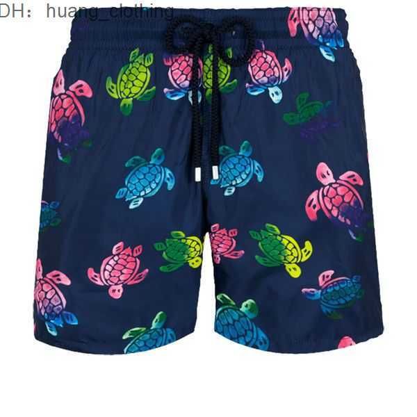 

fashion-vilebrequins men swimwear herringbones summer casual shorts fashion style mens bermuda beach 3 lqd6, White;black