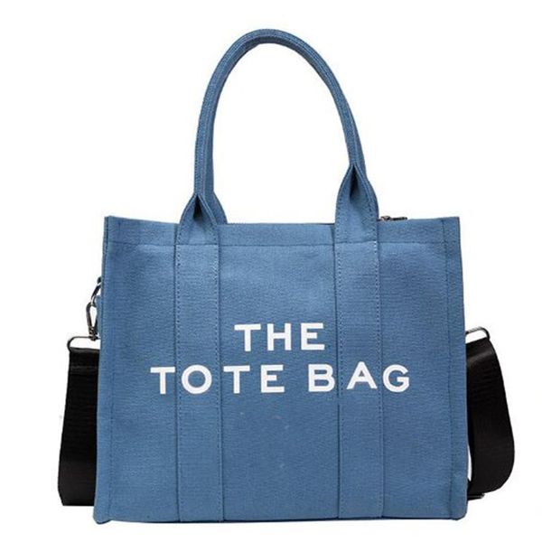 

totes marc the tote bag designer casual tote women canvas handabg crossbody bags fashion shoulder purse r2301112302, Black;red