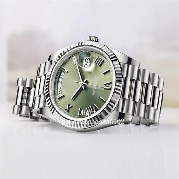 

2021 classic series men's watch watches bp 2813 126333 228235 114300 stainless steel automatic excellent mens watch watches308d, Slivery;brown