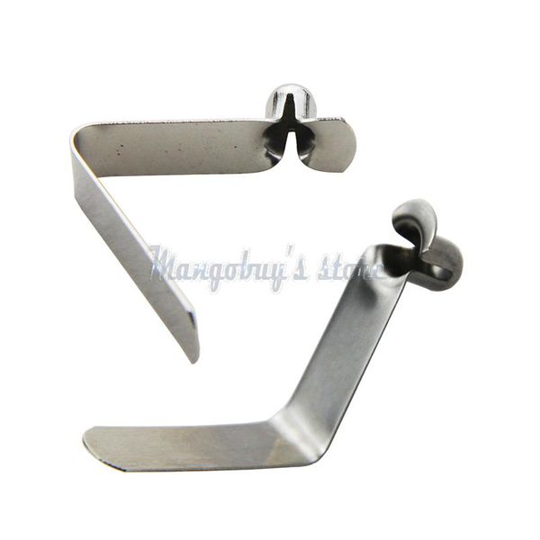 

50pcs stainless steel 7 5mm push hollow button spring clips snap locking-kayak paddle spring clip-tent pole-awning accessories2429