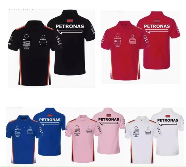 

new f1 racing polo shirts summer team short sleeve t-shirt same customized