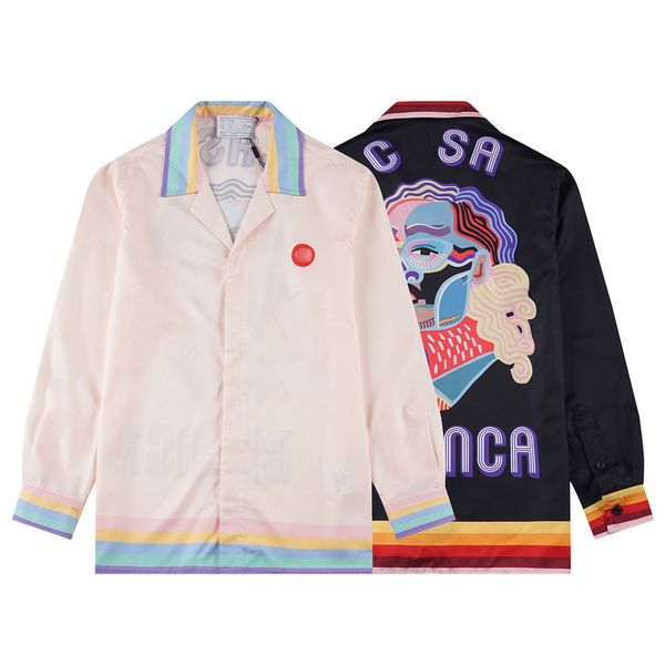 

shirt mens designer shirts luxury brand mens shirts fashion geometric print bowling shirt hawaii floral casual shirts size -3xl 001, White;black