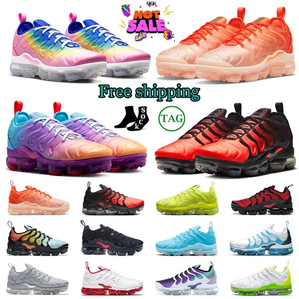 

running shoes sports sneakers for women mens multi gradients blue chill tennis ball cherry rush orange trainer sports sneakers