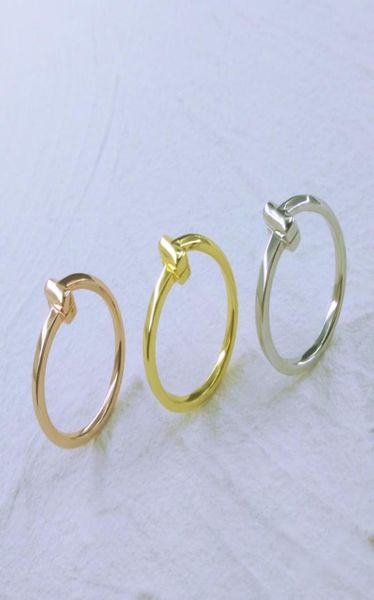 

t1 2021 original brand s925 pure silver engagement ringt letterluxury ring jewelryclassic designcouples exclusive love8123387, Golden;silver