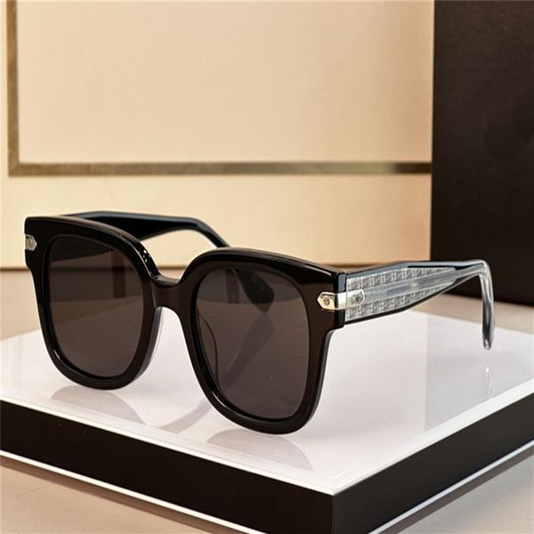 

new fashion design square sunglasses 034 acetate frame classic popular and generous style versatile outdoor uv400 protection glass284o, White;black