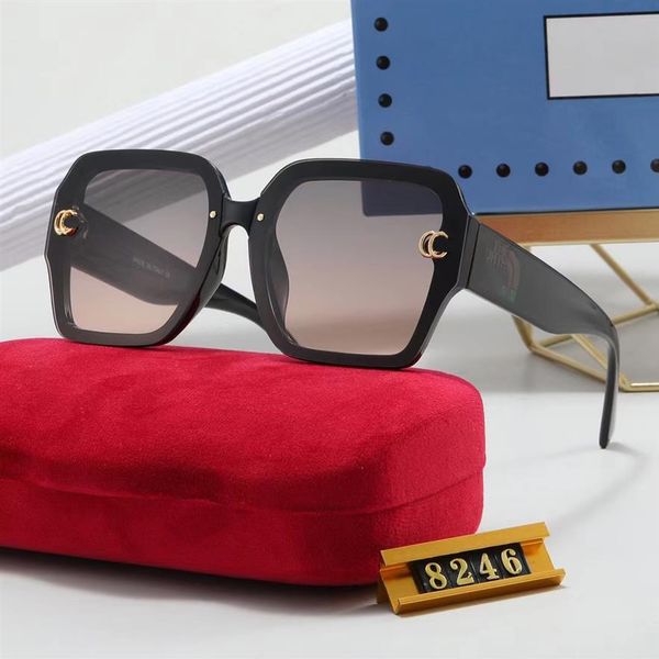 

designers sunglasses luxurys letter sunglass for men women sunglasses personality uv eyeglasses fashion sunglasses suitable for ou228r, White;black